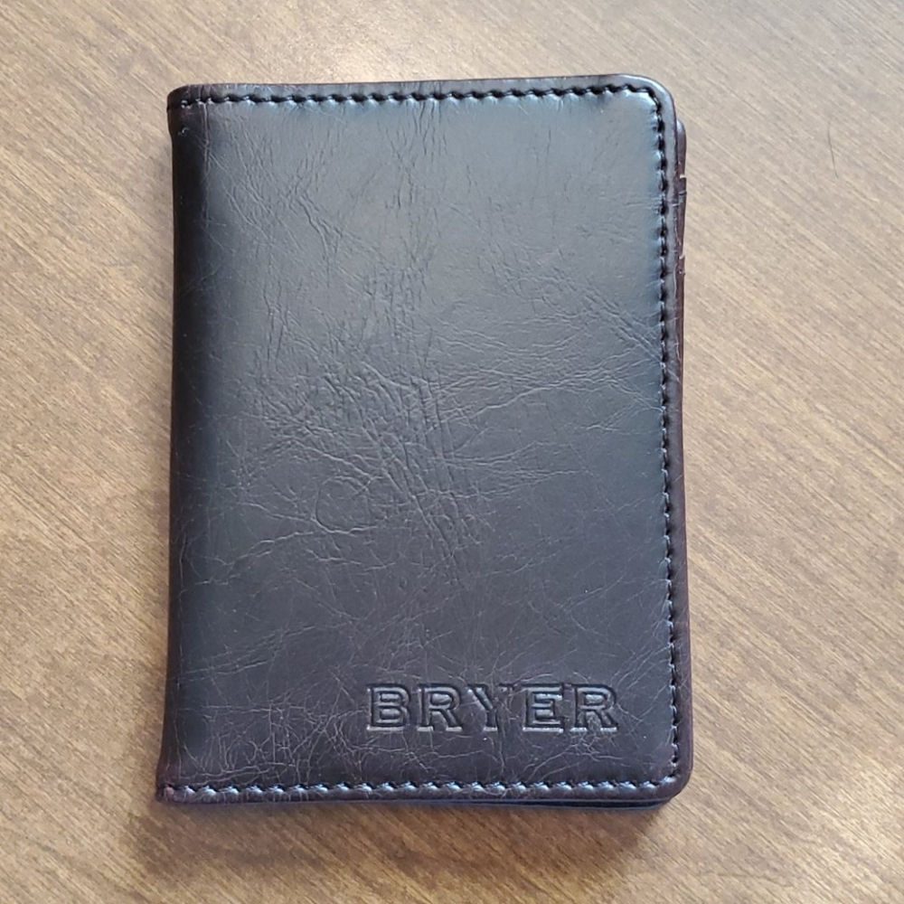 Bryer Mens Slim Wallet